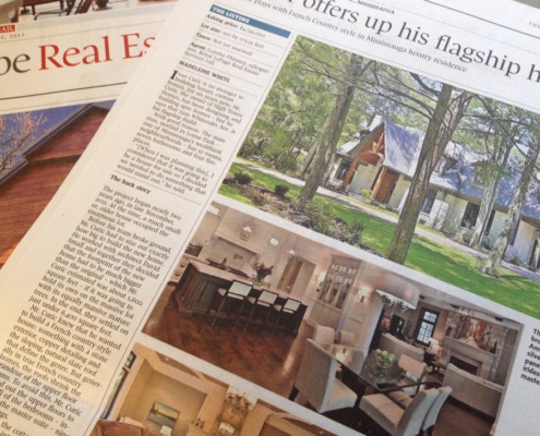 Globe and mail home of the week article.