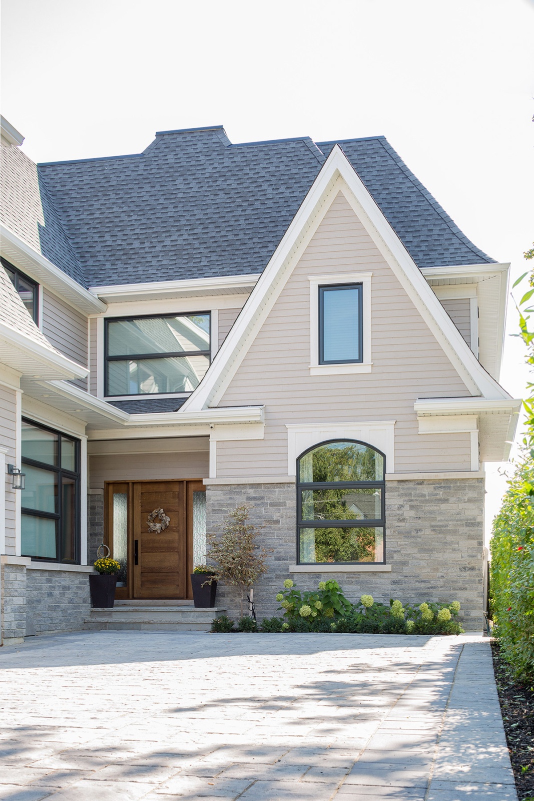 Garage in the Front Transitional Portfolio David 